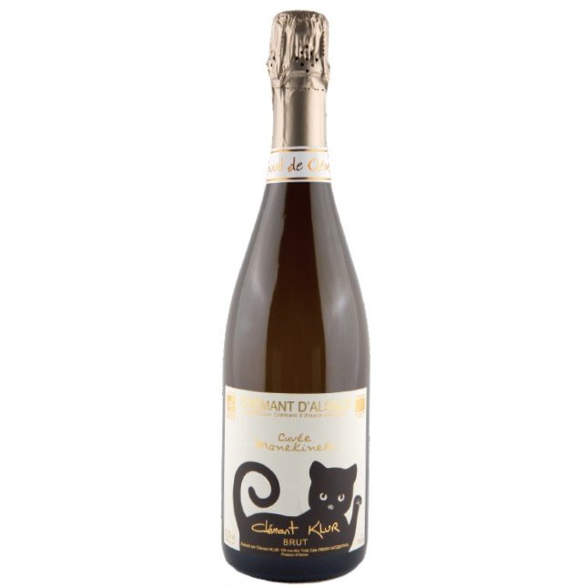 クレマン ダルザス ブリュット キュヴェ マネキネコ 白泡 750ml